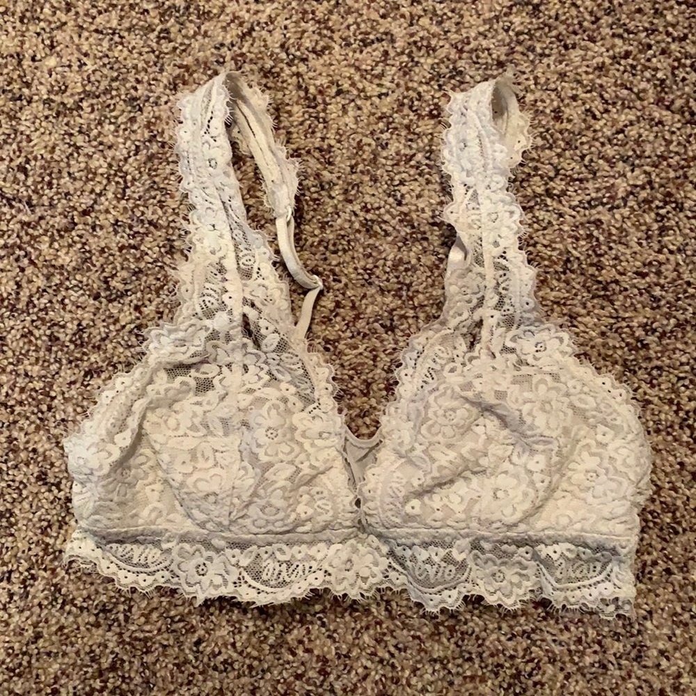 Aerie white lace bralette